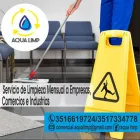 La imagen 1 de la Empresa AQUA LIMP - SERVICIOS DE LIMPIEZA PARA EMPRESAS-COMERCIO E INDUSTRIAS Servicios de Barrido en Córdoba Argentina