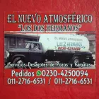 La imagen 1 de la Empresa ATMOSFERICO LOS DOS HERMANOS Servicios de Desagote de Pozos en Derqui AR-B