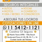 La imagen 8 de la Empresa CAROLINA GIL SEGUROS INTEGRALES Ventas de Seguros en Caseros AR-B