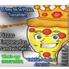 La imagen 1 de la Empresa EL REY DE LA PIZZA TUCUMAN Servicio de entrega de comestibles a domicilio en Manantial AR-T