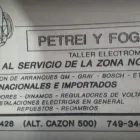 La imagen 2 de la Empresa TALLER AUTOMOTOR  PETREI Y FOGLIA Tienda de repuestos para automóviles en Tigre AR-B