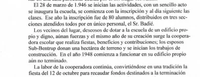La imagen 3 de la Empresa ESCUELA  NO  314 - JUSTINO SOLARI Técnicas Educativas Lúdicas en 9 De Julio AR-N	