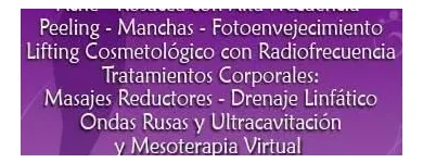 La imagen 2 de la Empresa GEA  ESTETICA Y SALUD Tratamientos Faciales en Capital Federal AR-B