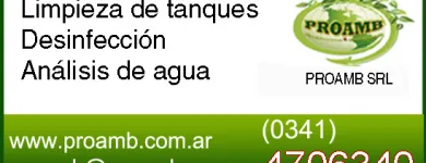 La imagen 1 de la Empresa PROAMB S.R.L. Desinfeccion Y Control De Plagas - Servicios en Rosario AR-S