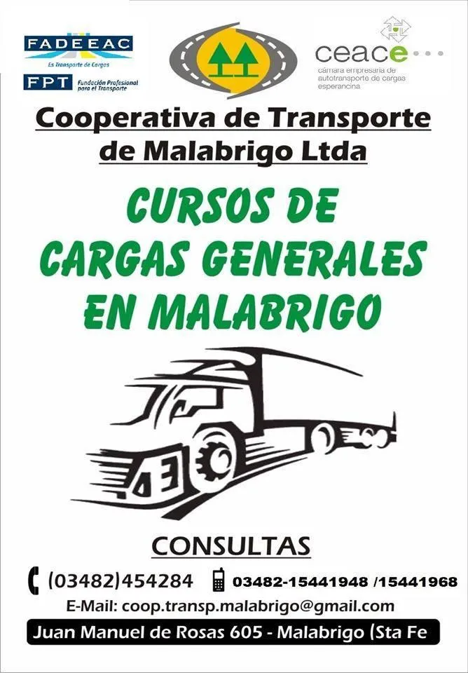 La imagen 2 de la Empresa COOPERATIVA DE PROV DE TRANSPORTISTAS DE MALABRIGO LTDA